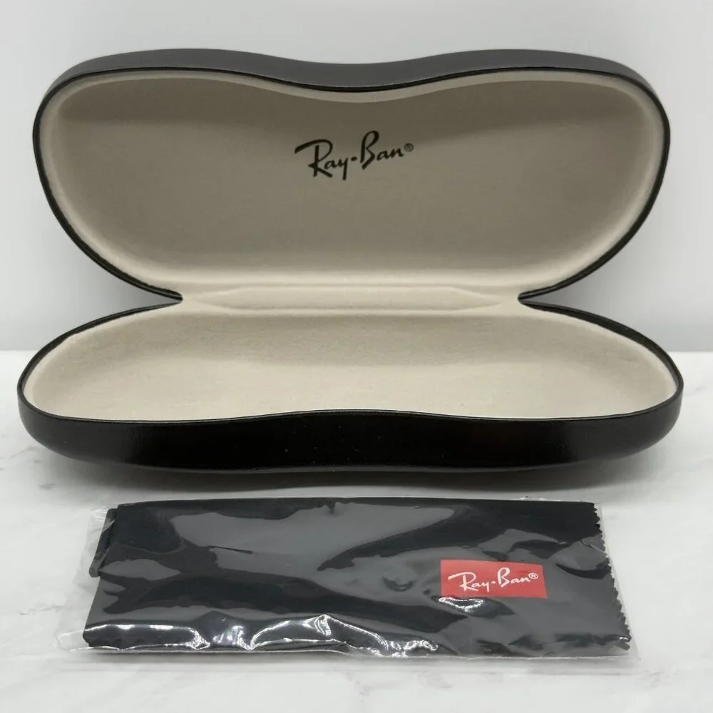 Ray Ban Rx Tech Series Eyeglasses RB8413 2504 Polished Carbon Fiber 54-17-145 - Picture 13 of 13